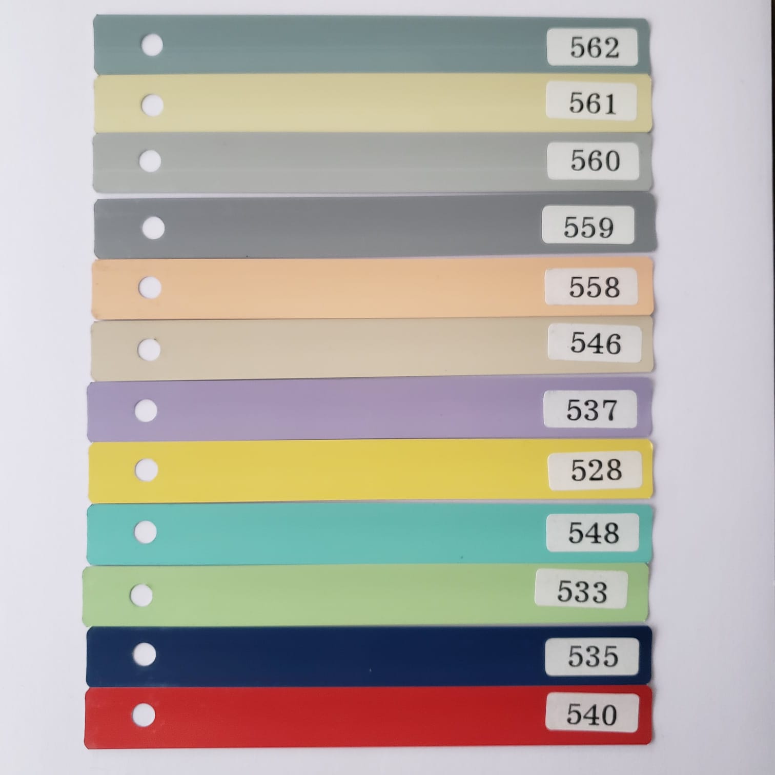 Aluminum Pastel Colors 3/4 